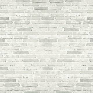 Fadeless Design Roll - White Brick, 48" x 50 ft