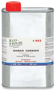 Eco-House Damar Varnish - 32 oz can
