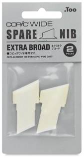 Copic Replacement Nibs - Extra Broad, 18 mm, Set of 2