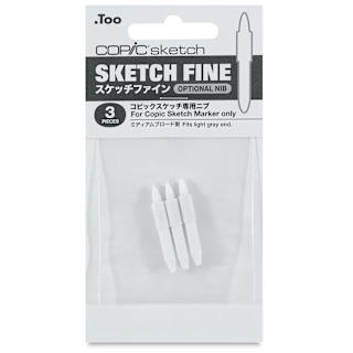 Copic Replacement Nibs - For Sketch, Fine, Set of 3