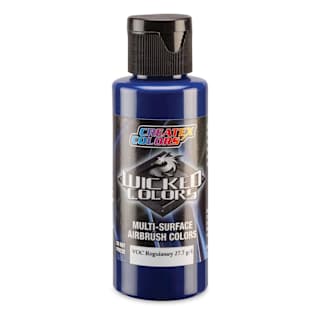 Createx Wicked Colors Airbrush Color - Opaque Phthalo Blue, 2 oz, Bottle