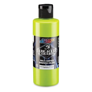Createx Wicked Colors Airbrush Color - Opaque Limelight Green, 4 oz, Bottle