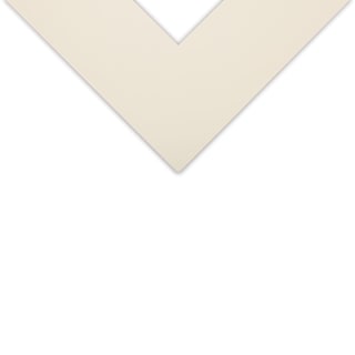 Decorative Cream Core Matboard- 32" x 40", Soapstone