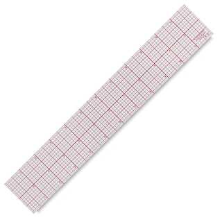 Westcott Plastic Ruler - 12", 8ths