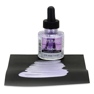 Dr. Ph. Martin's Iridescent Calligraphy Ink - Amethyst , 1 oz