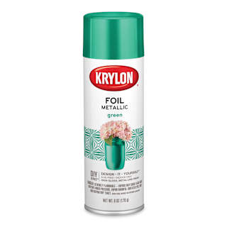 Krylon Foil Metallic Spray Paint - Green, 6 oz