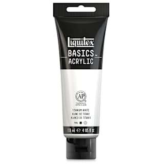 Liquitex Basics - Titanium White, 4 oz tube