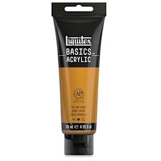 Liquitex Basics - Yellow Oxide, 4 oz tube