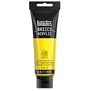 Liquitex Basics - Cadmium Yellow Light Hue, 4 oz tube
