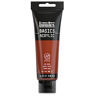 Liquitex Basics - Red Oxide, 4 oz tube