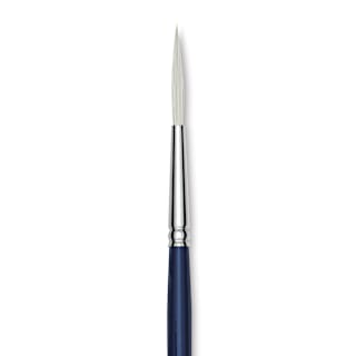 Silver Brush Bristlon Stiff White Synthetic Brush - Script Liner, Size 6