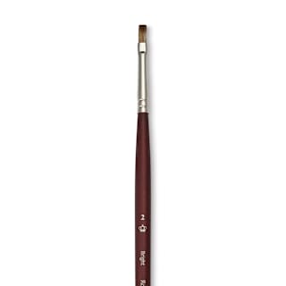 Royal & Langnickel SableTek Brush - Bright, Short Handle, Size 2