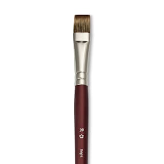Royal & Langnickel SableTek Brush - Bright, Short Handle, Size 20