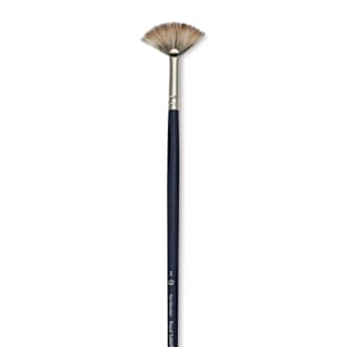 Royal & Langnickel SableTek Brush - Fan Blender, Long Handle, Size 2