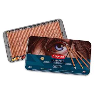Derwent Lightfast Colored Pencil - Set of 36, Assorted Colors