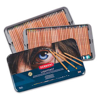 Derwent Lightfast Colored Pencil - Set of 72, Assorted Colors