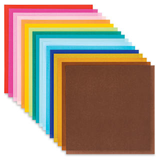 Aitoh Modern Colors Origami Papers - Assorted Colors, 7" x 7", 100 Sheets