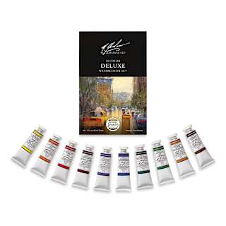 M. Graham Artists' Watercolor - Set of 10, Intermediate, 15 ml