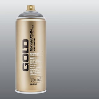 Montana Gold Acrylic Transparent Spray Paint - Transparent Mystic Black, 400 ml can