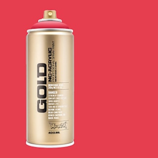 Montana Gold Acrylic Professional Spray Paint - Strawberry, 400 ml can