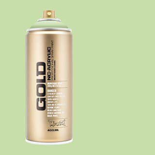 Montana Gold Acrylic Professional Spray Paint - Linden Green, 400 ml can