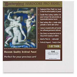 Masterpiece Santa Cruz Hardcore Pro Canvas Panel - 6" x 6"