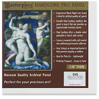 Masterpiece Santa Cruz Hardcore Pro Canvas Panel - 5" x 5"