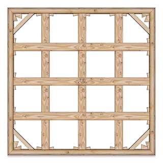 Masterpiece B2 Stretcher Kit with Braces - 120 x 20", With Brace