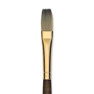 Princeton Umbria Brush - Flat, Long Handle, Size 6