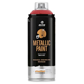 MTN Pro Metallic Spray Paint - Metallic Red, 400 ml