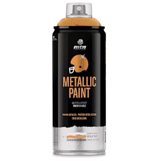 MTN Pro Metallic Spray Paint - Metallic Gold, 400 ml
