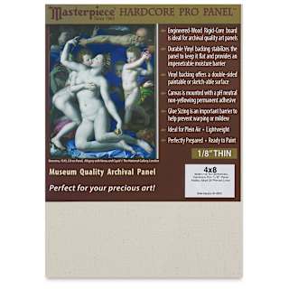 Masterpiece Malibu Hardcore Pro Canvas Panel - 4" x 8"