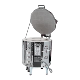 Excel 22" Deep Single Phase Kiln with EZ Lift - EX-257SF, 240V, 1P, 36"H x 35"W x 28 1/2"D
