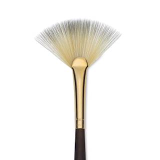 Princeton Umbria Brush - Fan, Long Handle, Size 3