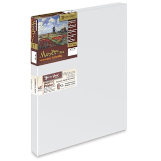 Masterpiece Monet Pro Artfix Linen Canvas - 16" x 20", Acrylic Primed