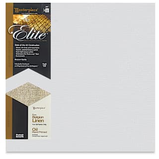 Masterpiece Elite Portrait Smooth Canvas - 24" x 24", Oil Primed