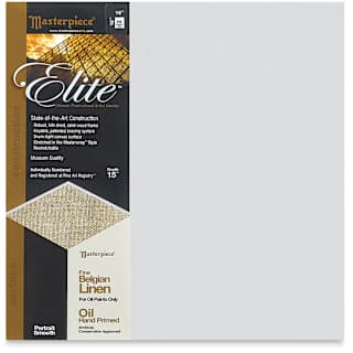 Masterpiece Elite Portrait Smooth Canvas - 16" x 16", Oil Primed