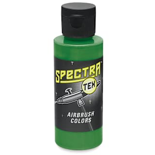 Badger Spectra Tex Airbrush Color - 2 oz, Transparent Fern Green