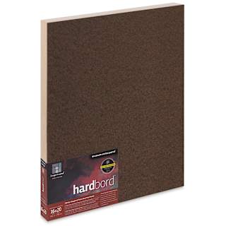 Ampersand Hardbord Panel - 16" x 20", 1-1/2" Cradled
