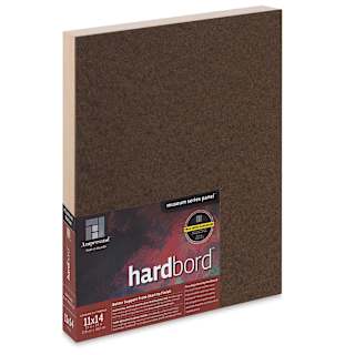 Ampersand Hardbord Panel - 11" x 14", 1-1/2" Cradled