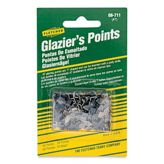 Fletcher Glazier's Push Points, Pkg of 50