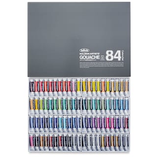 Holbein Artists' Gouache - Set of 84, Complete Set, 15 ml Tubes
