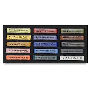 Blick Artists' Soft Pastel Set - Assorted Colors, Set of 15