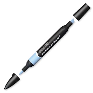 Winsor & Newton Promarker Brush Marker - Cloud Blue