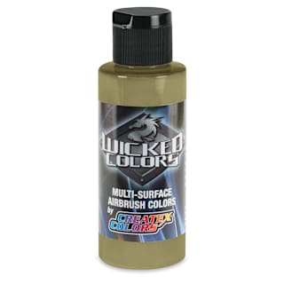 Createx Wicked Colors Airbrush Color - 2 oz, Detail Raw Umber