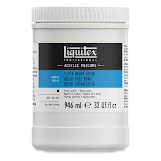 Liquitex Super Heavy Acrylic Gesso - 32 oz jar