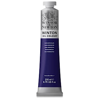 Winsor & Newton Winton Oil Color - Dioxazine Blue, 200 ml tube
