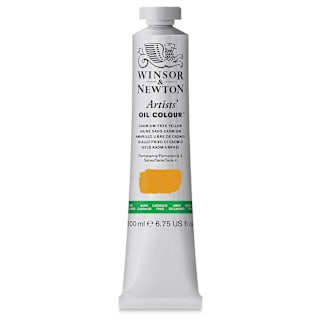 Winsor & Newton Artists' Oil Color - Cadmium Free Yellow, 200 ml, tube
