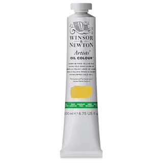 Winsor & Newton Artists' Oil Color - Cadmium Free Yellow Pale, 200 ml, tube
