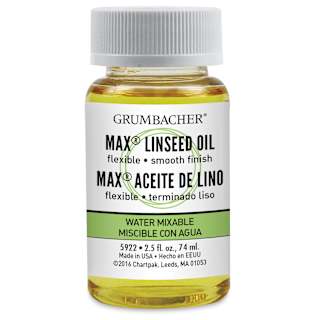Grumbacher Max Linseed Oil Medium - 2.5 oz Jar
